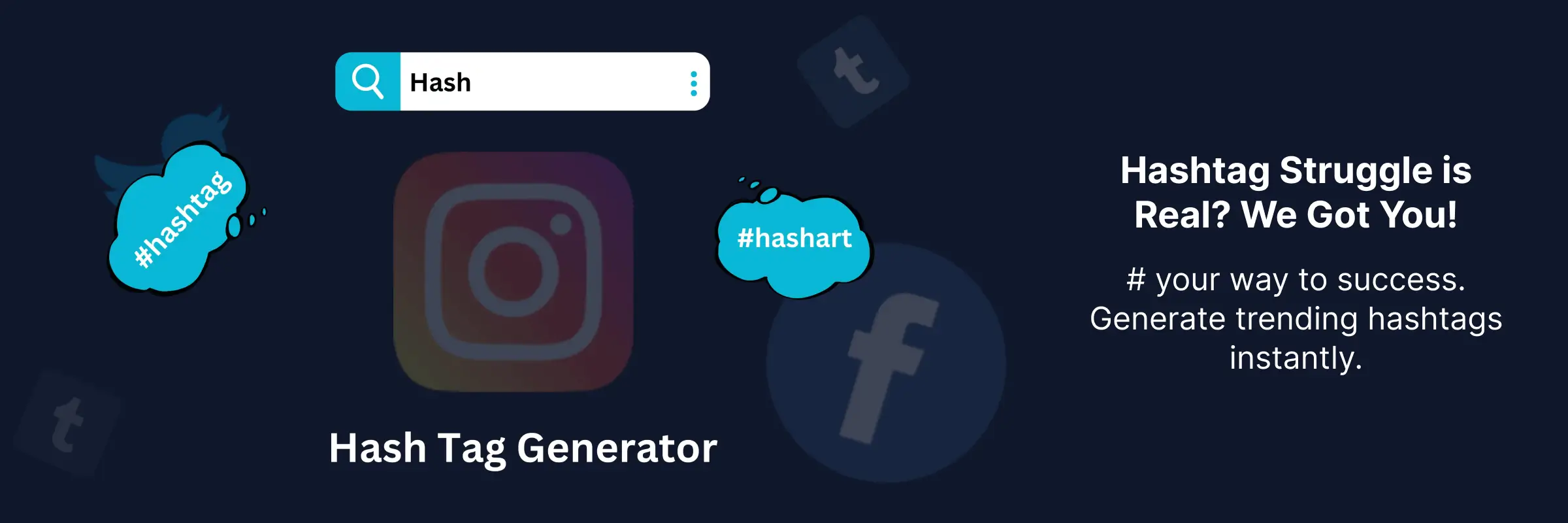 Hash tag Ad